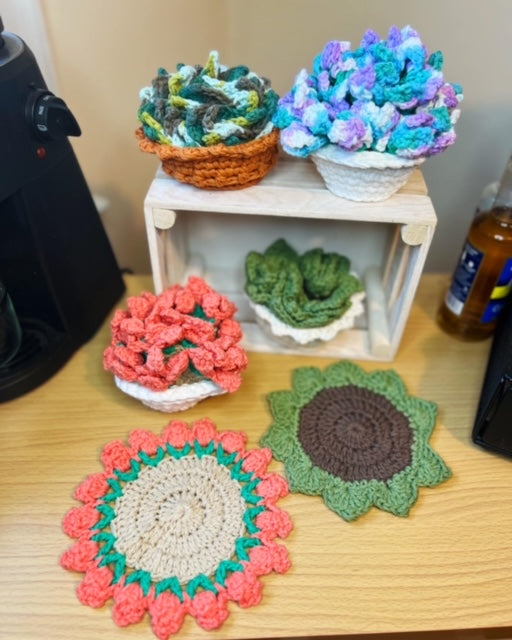 Floral Coaster Sets